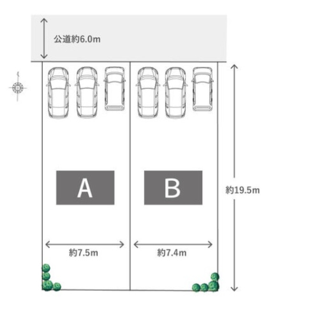 清須市西市場　全2区画　A区画 画像1