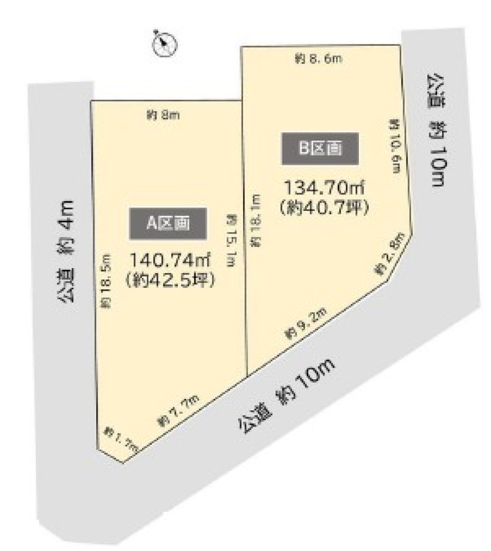 豊田市丸山町　全2区画　A区画 画像1