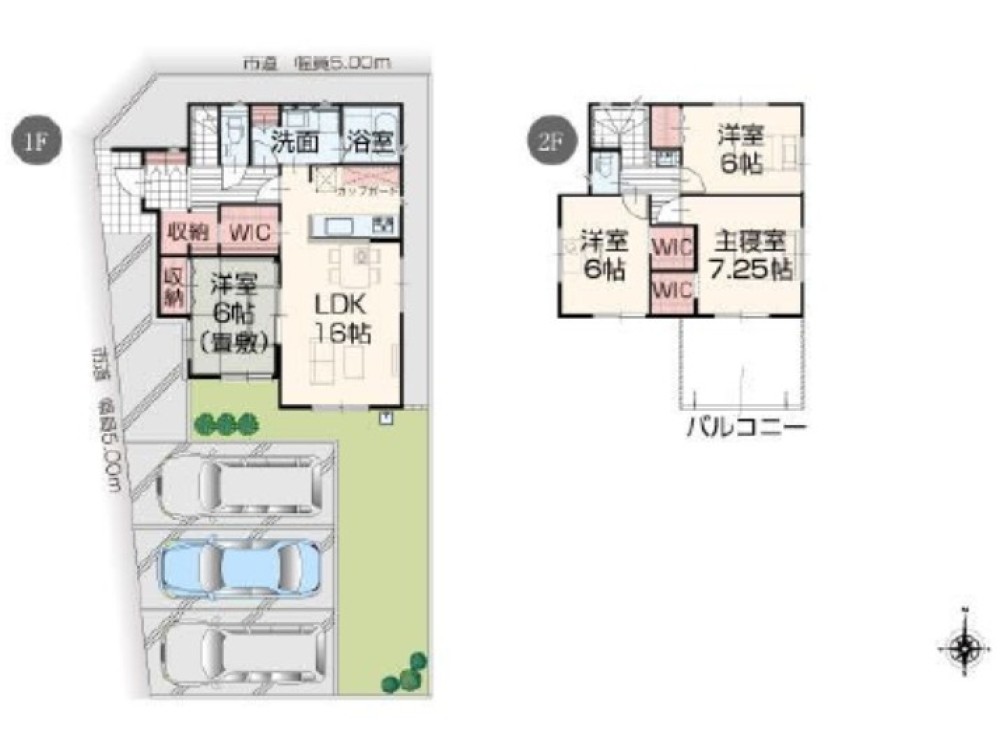 豊川市三蔵子町北浦　全3棟　1号棟 画像2