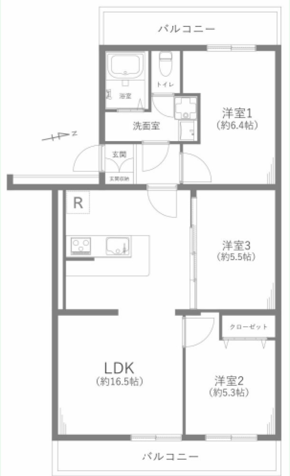 サンポール明大寺 画像1