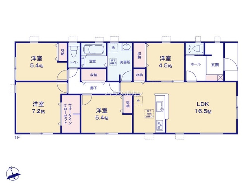 豊川市御津町大草　59期　全2棟　1号棟 画像5