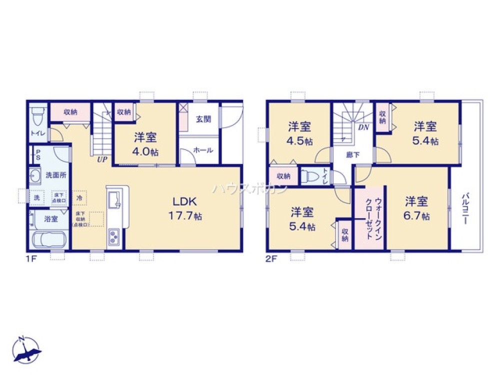 豊川市御津町大草　59期　全2棟　2号棟 画像5