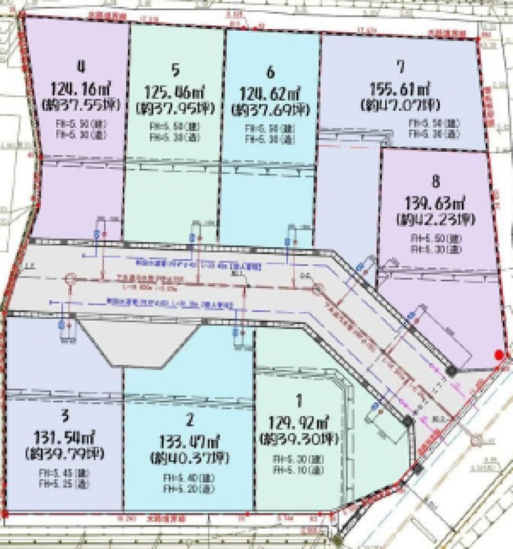西尾市戸ケ崎町　Ⅱ　全8区画　8号地 画像1