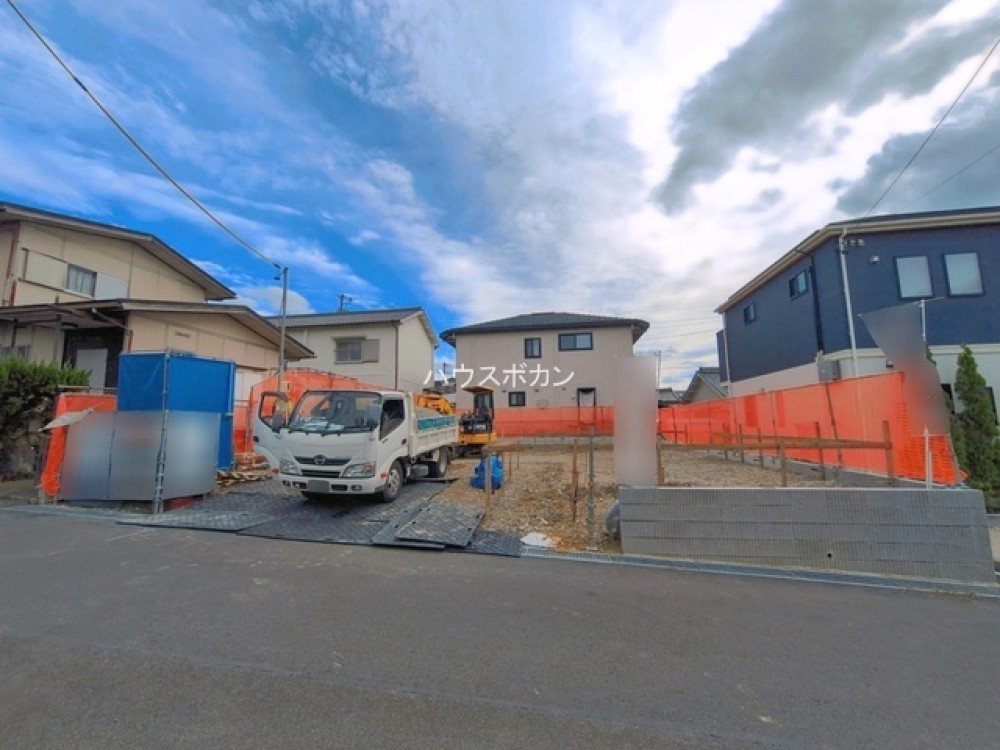 建築中につき完成が楽しみな現地です！