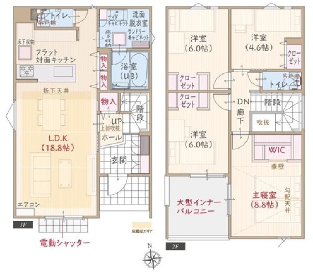 名古屋市中川区草平町　全3棟　2号棟 画像1