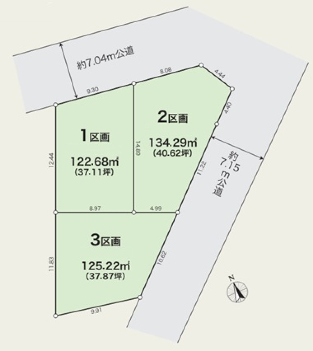 碧南市天王町　2期　全3区画　1区画 画像1