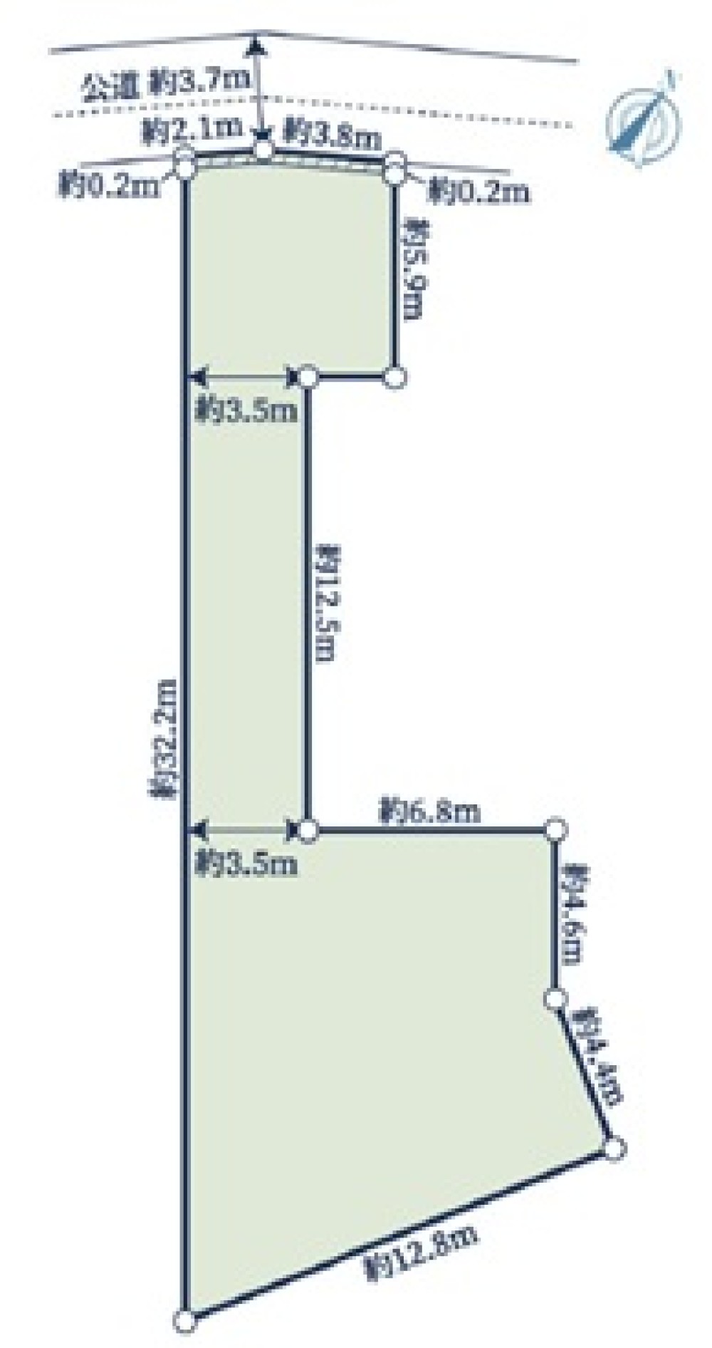 安城市上条町北組　全2区画　A区画 画像1