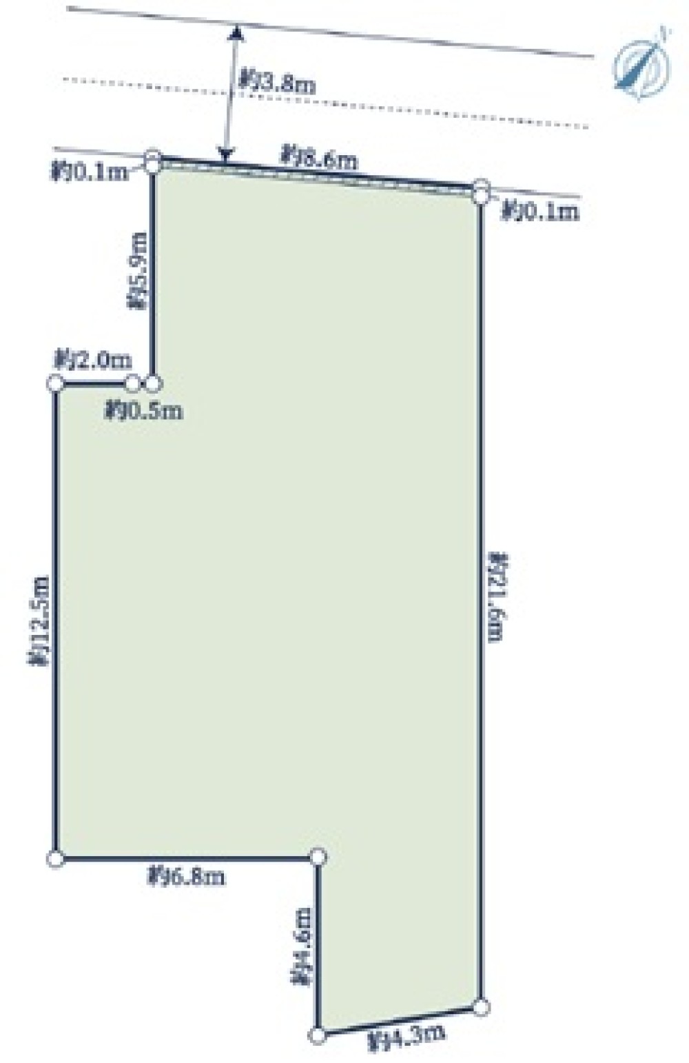 安城市上条町北組　全2区画　B区画 画像1