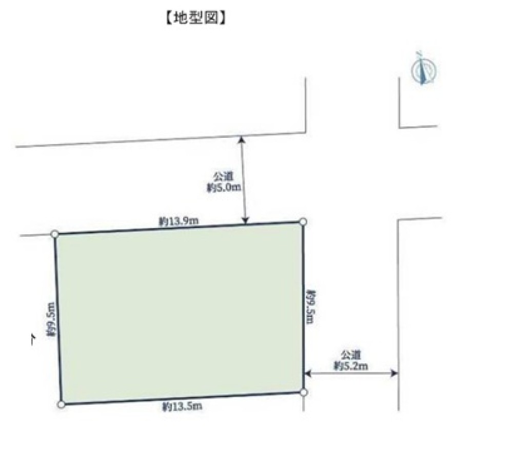 北名古屋市徳重長池　全2区画　A区画 画像1