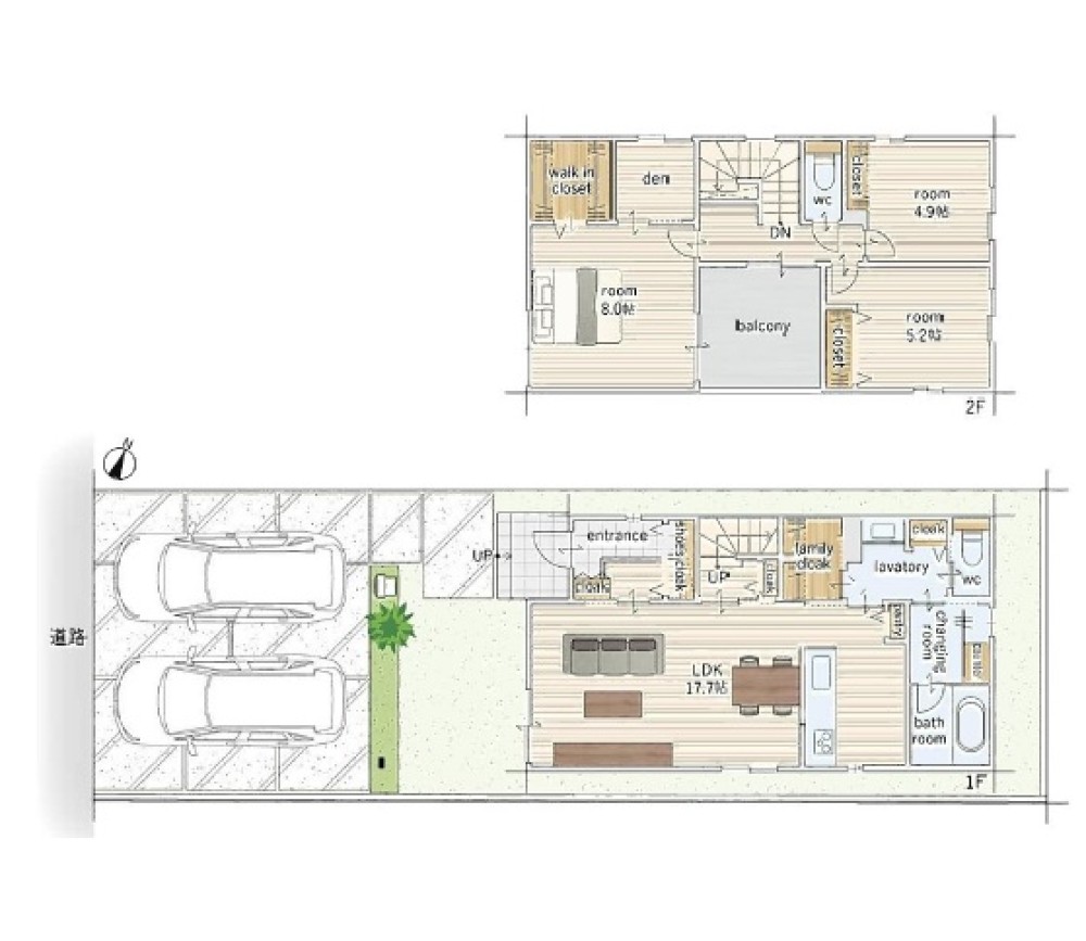 一宮市柳戸町　2期　全10棟　6号地 画像2