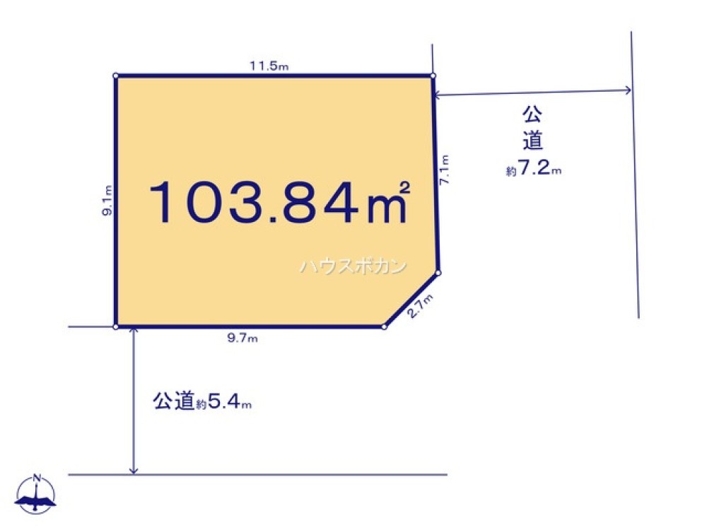 名古屋市中川区広田町　282②　全2区画　2区画 画像2