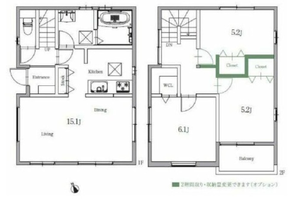 知多市巽が丘一丁目　B棟 画像2