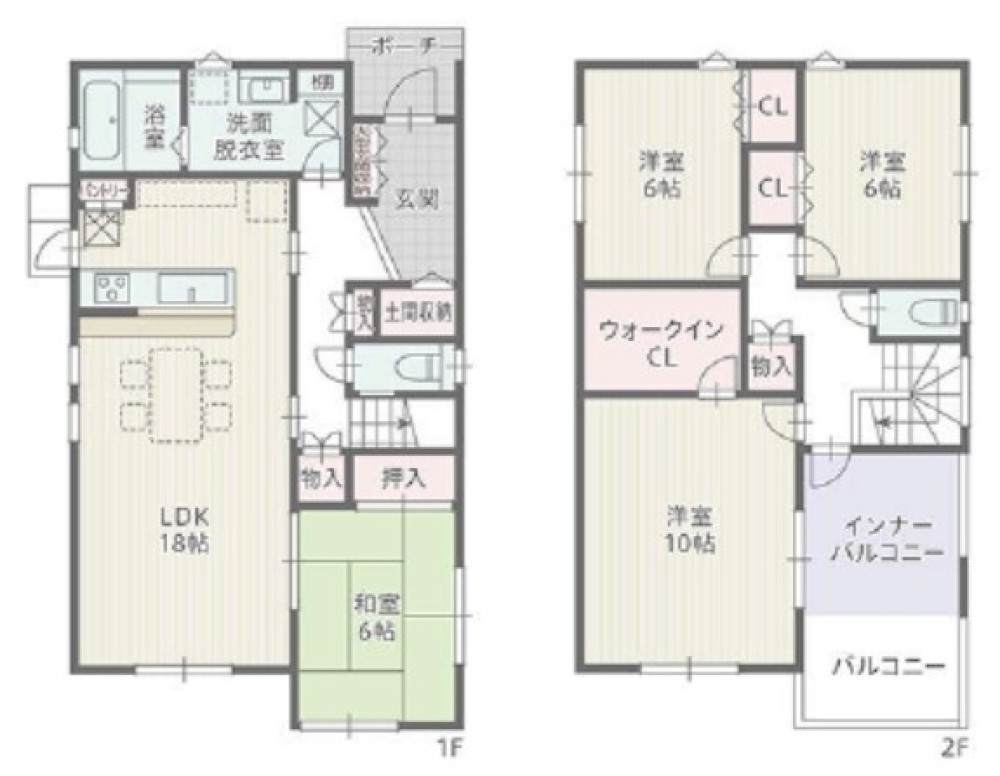 豊川市金屋橋町　全2棟　No.6 画像1