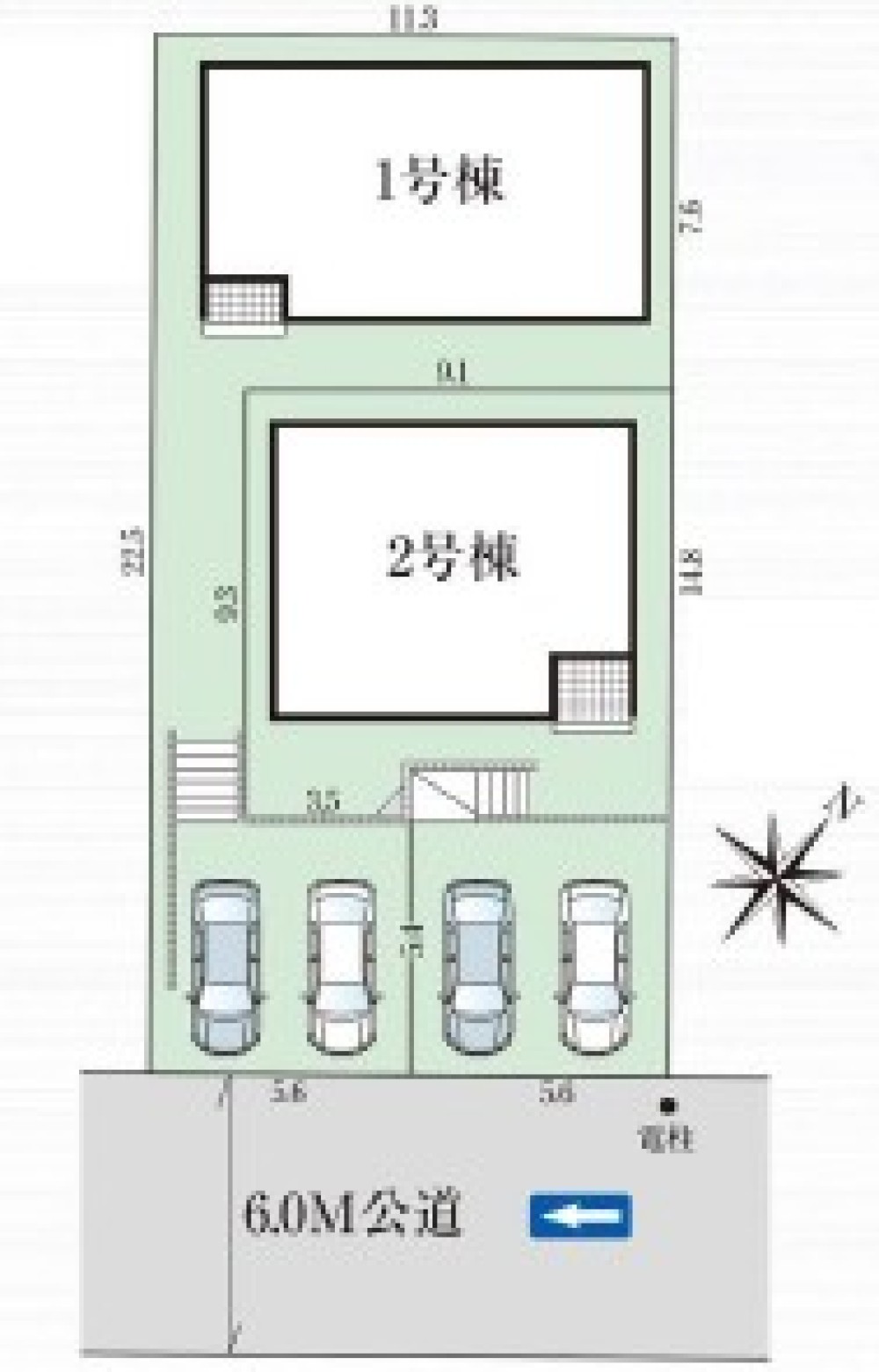 東郷町御岳一丁目　3期　全2棟　1号棟 画像1