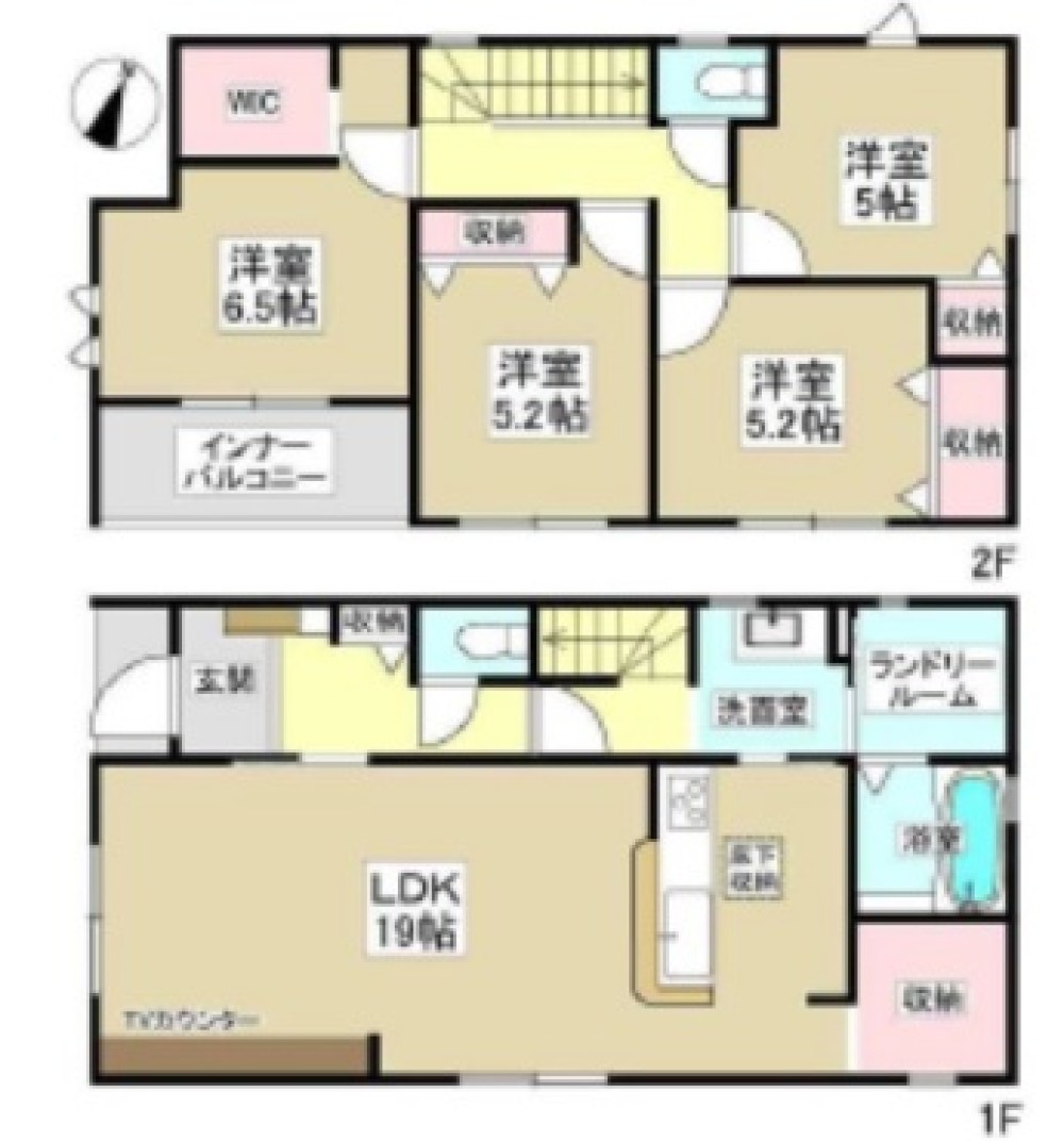 瀬戸市北山町　全2棟　1号棟 画像2