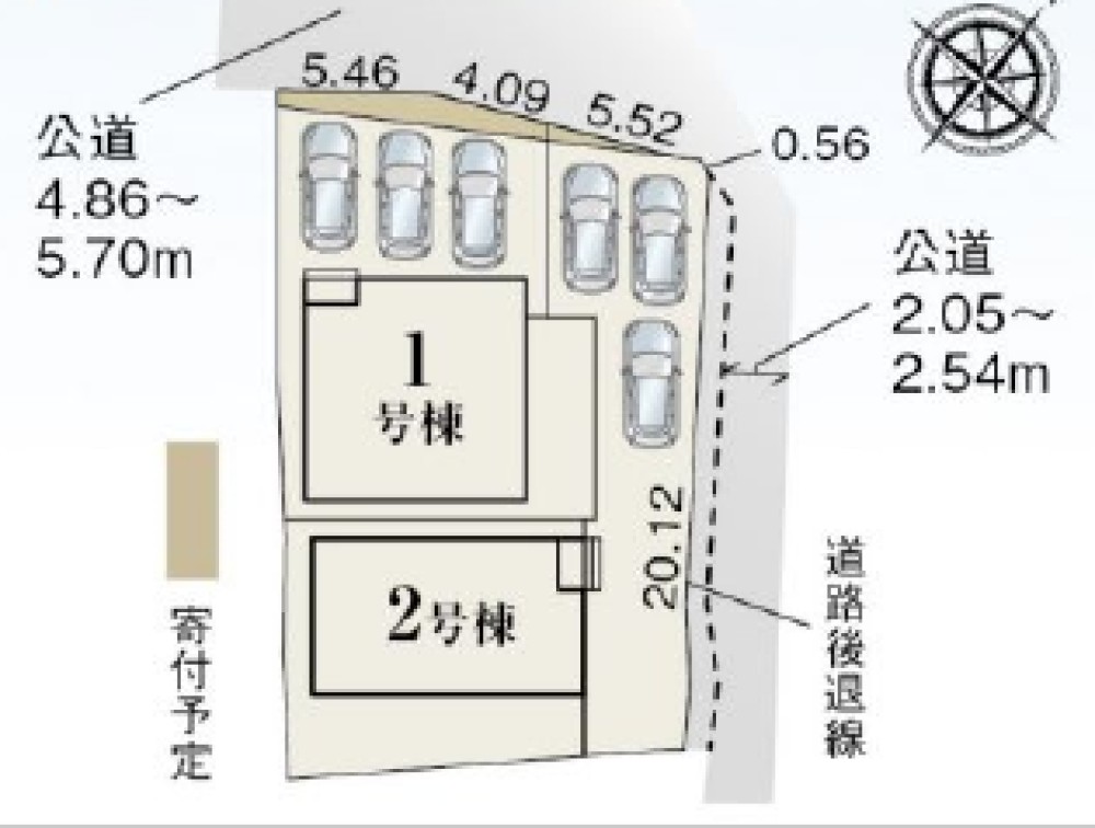幸田町深溝　全2棟　2号棟 画像1