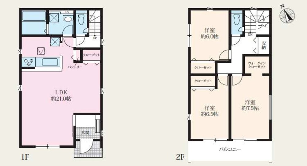 小牧市小松寺2期　全2棟　2号棟 画像2