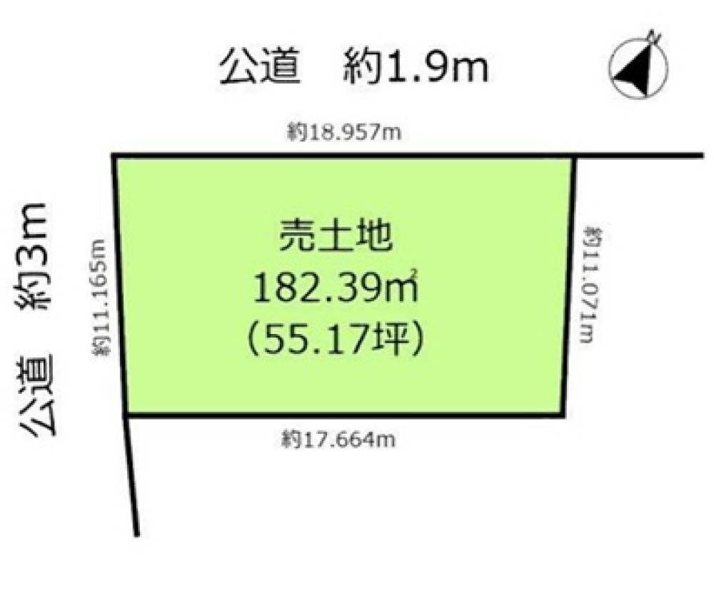 江南市前飛保町栄　全2区画　A区画 画像1
