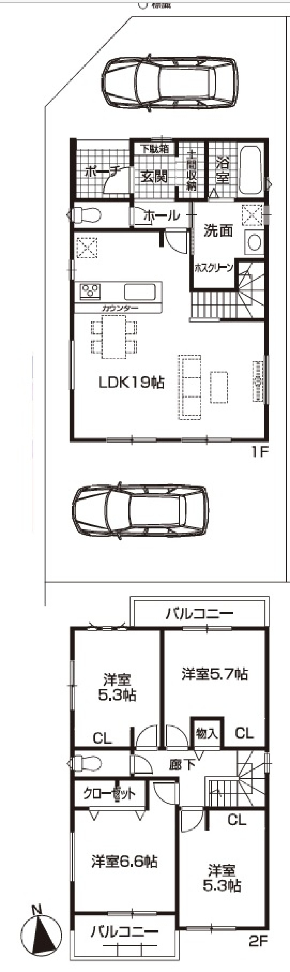小牧市東二丁目から新築戸建のご紹介です♪