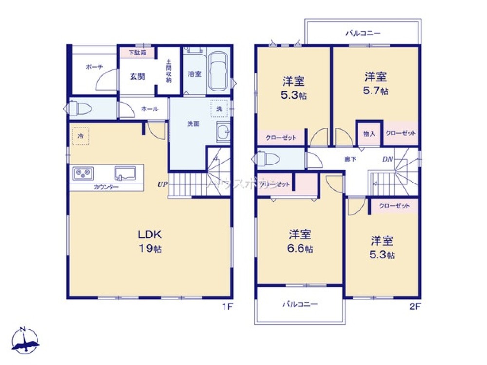 小牧市東第5　全2棟　1号棟 画像4