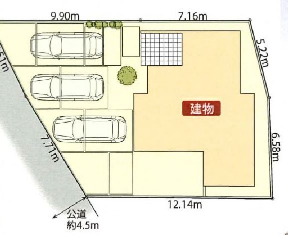 小・中学校共に徒歩約15分圏内！
