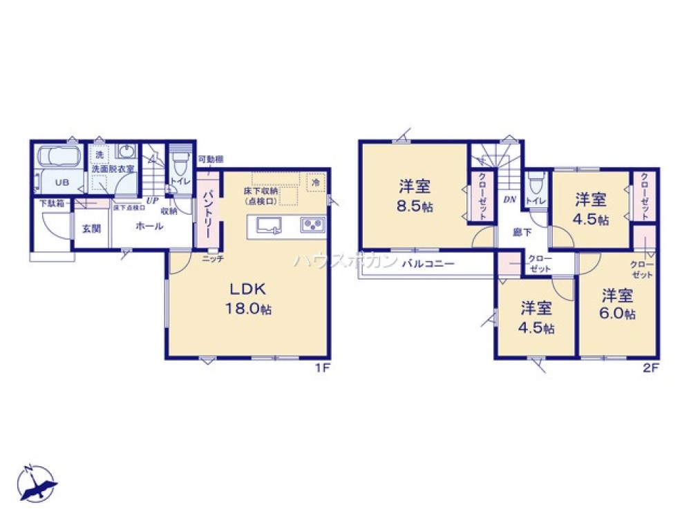 一宮市木曽川町　01期　全7棟　4号棟 画像2
