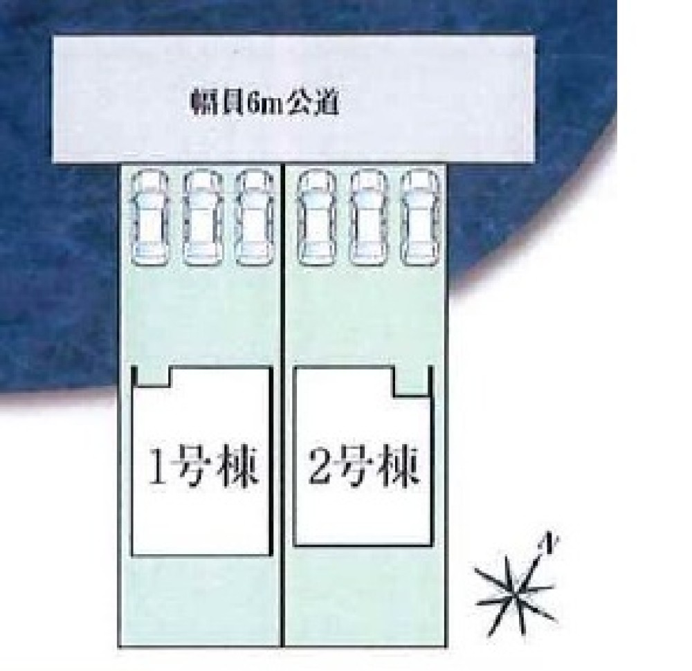 豊明市二村台　第8　全2棟　2号棟 画像1