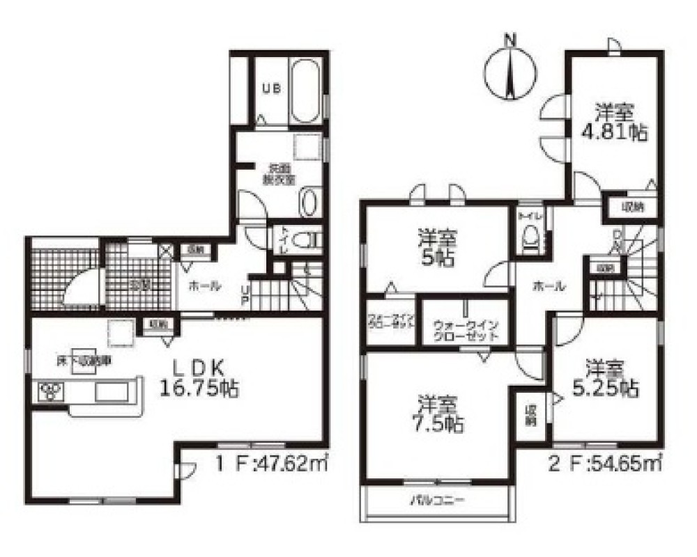 知多市信濃川東部土地区画整理　第3　全2棟　1号棟 画像2