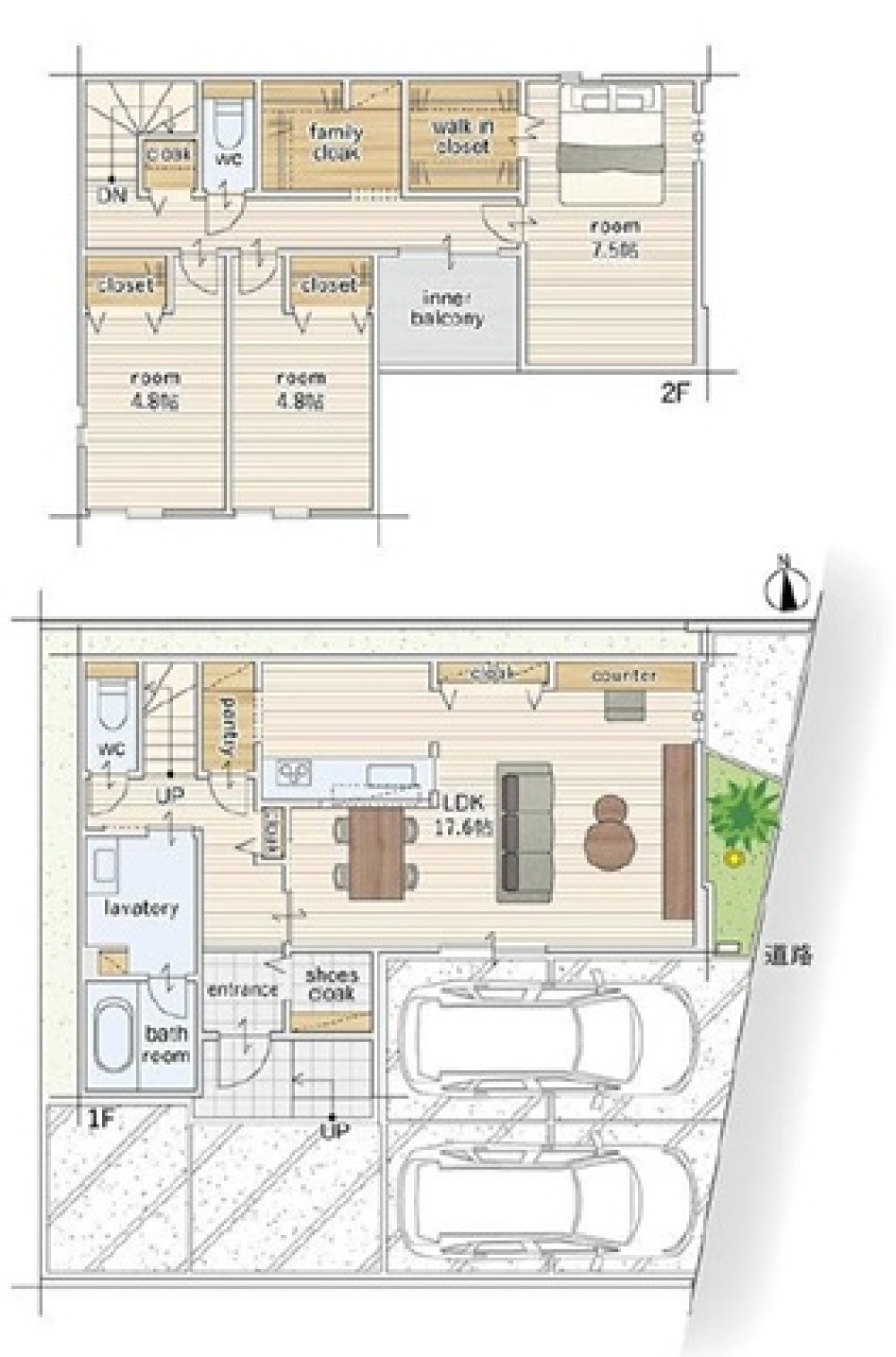 名古屋市中川区万場　8期　全4棟　1号地 画像2