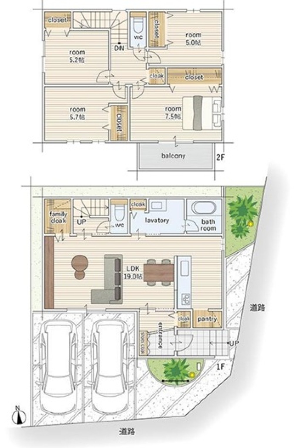 名古屋市中川区万場　8期　全4棟　2号地 画像2