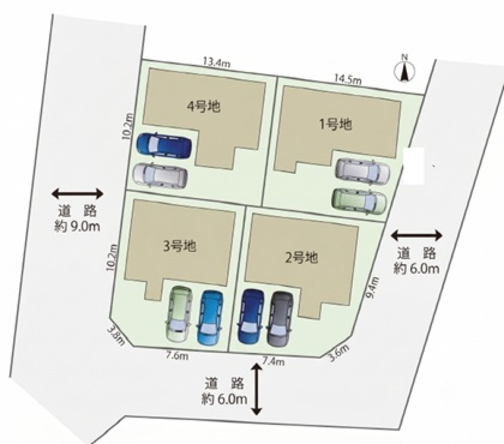 名古屋市中川区万場　8期　全4棟　4号地 画像1