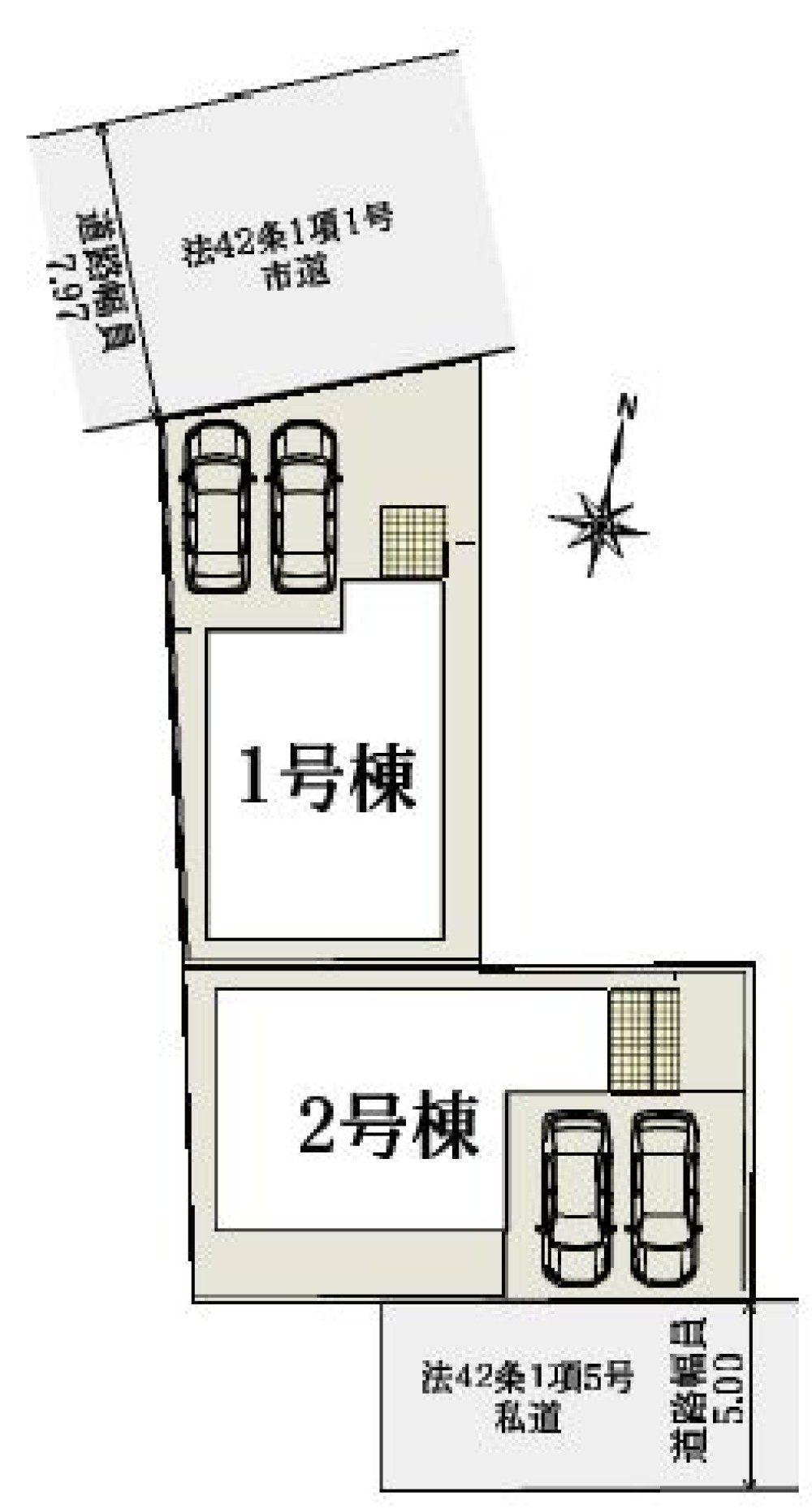名古屋市天白区池見一丁目　全2棟　1号棟 画像1