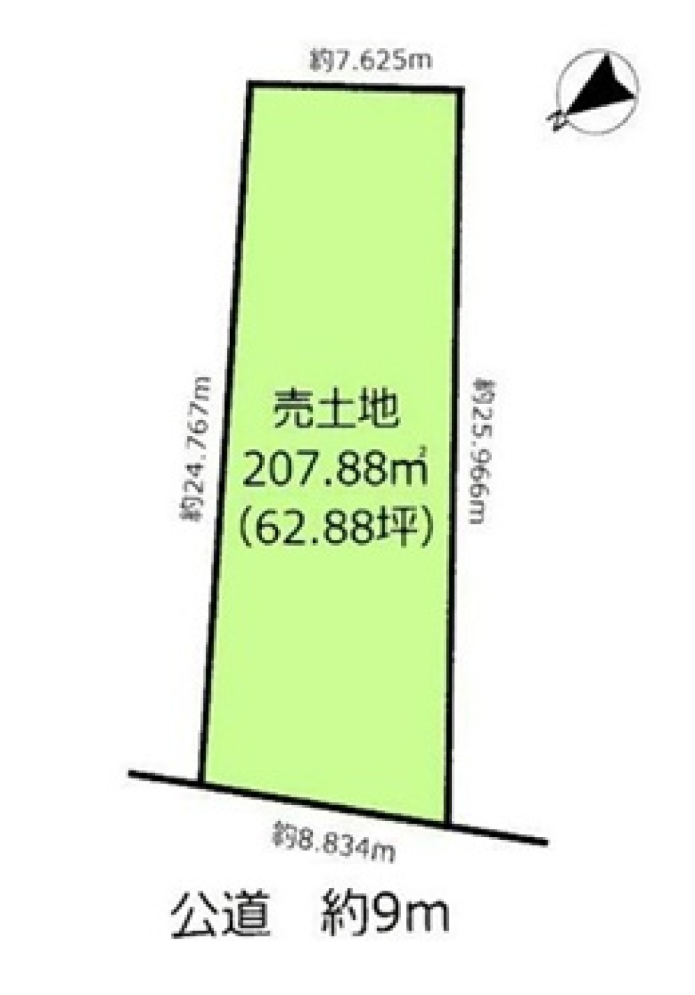 江南市飛高町　全2区画　B区画 画像1