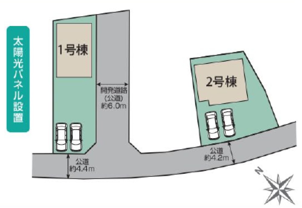 岡崎市昭和町　全2棟　2号棟 画像1