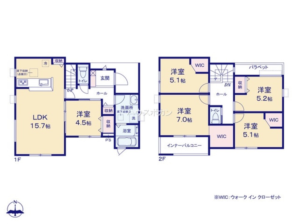 豊田市西中山町　全6棟　2号棟 画像3