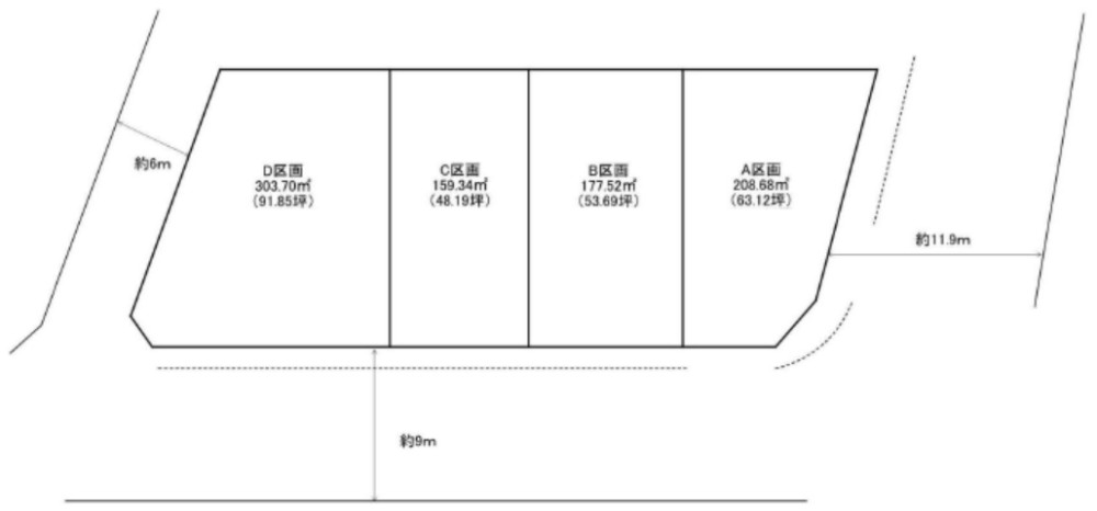 高浜市湯山町　全4区画　B区画 画像1