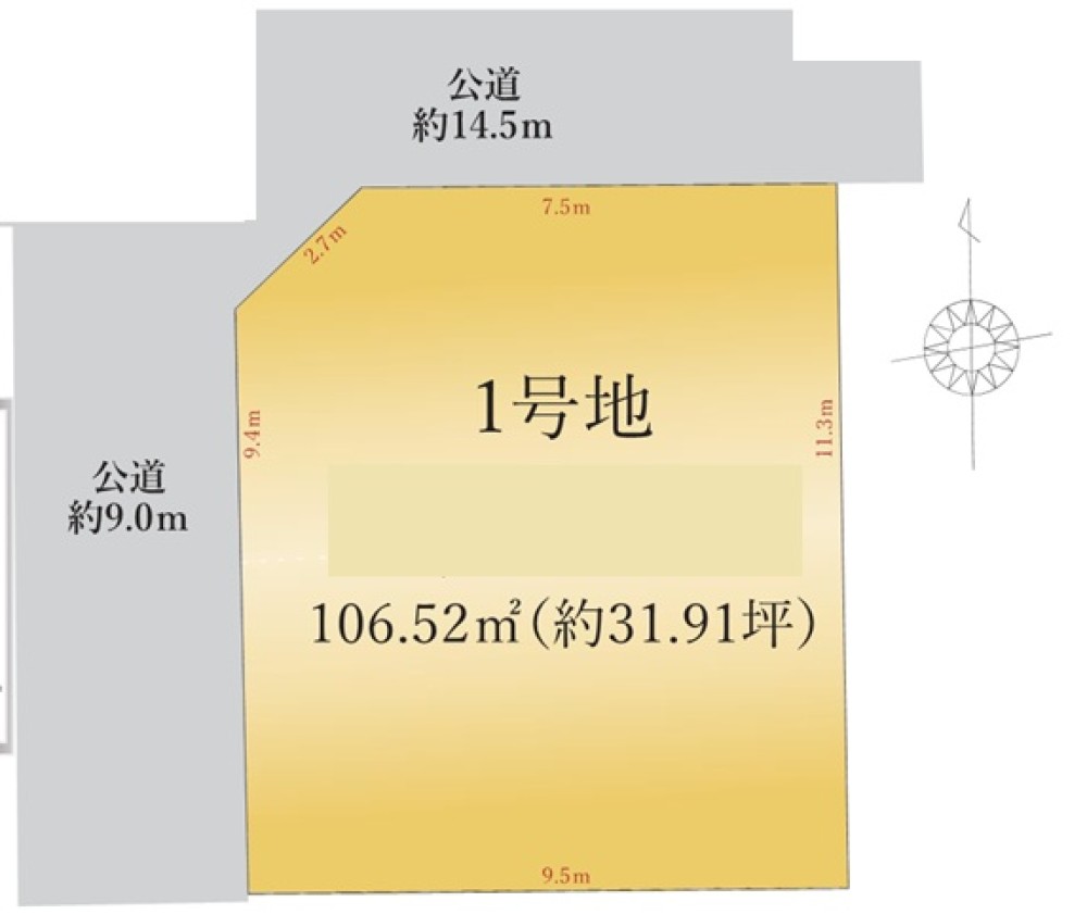 名古屋市中川区八家町　1期　全1区画 画像1