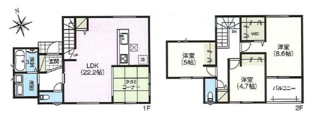 知多市南粕谷　第1 画像1