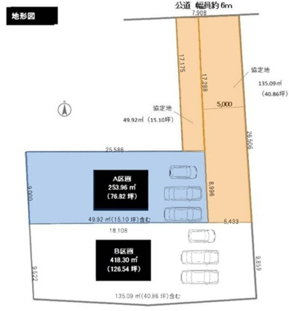 小牧市南外山　全2区画　A区画 画像1