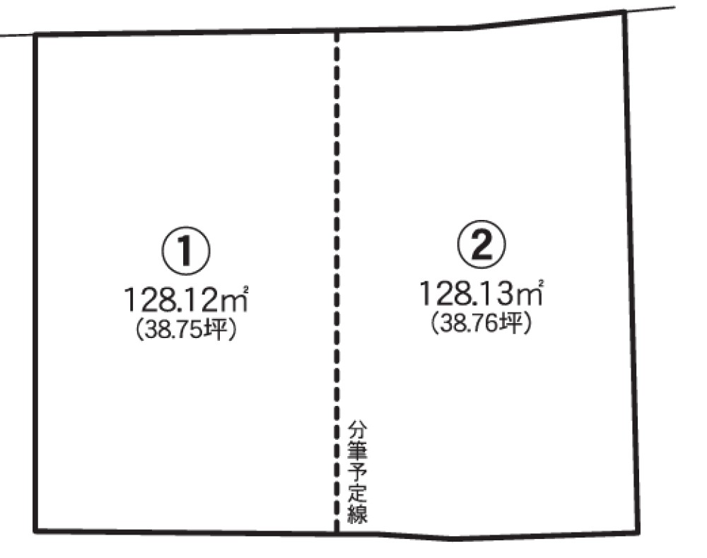 豊橋市花田町　全2区画　2区画 画像1