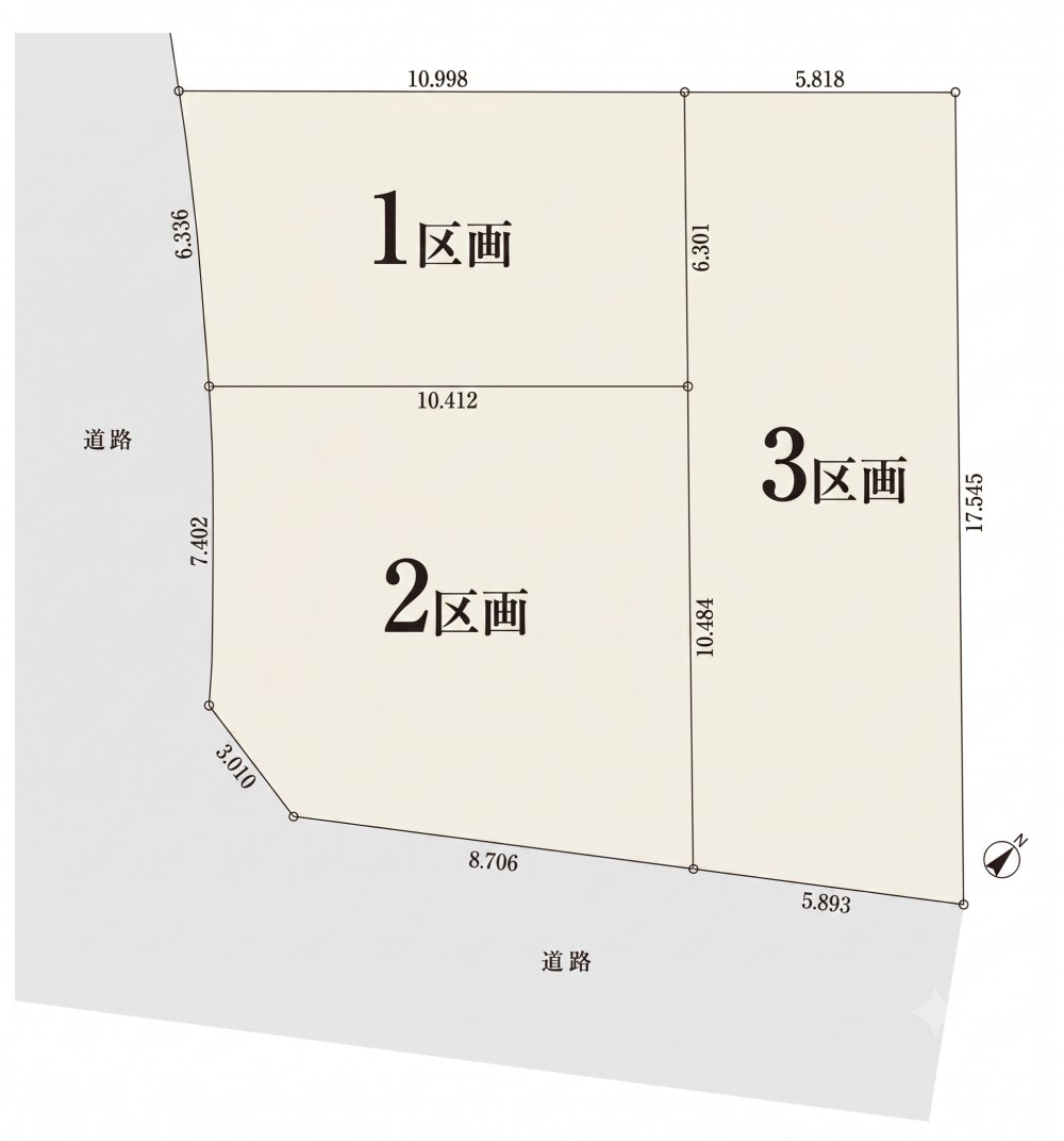 名古屋市緑区鳴子町229③　全3区画　2区画 画像1
