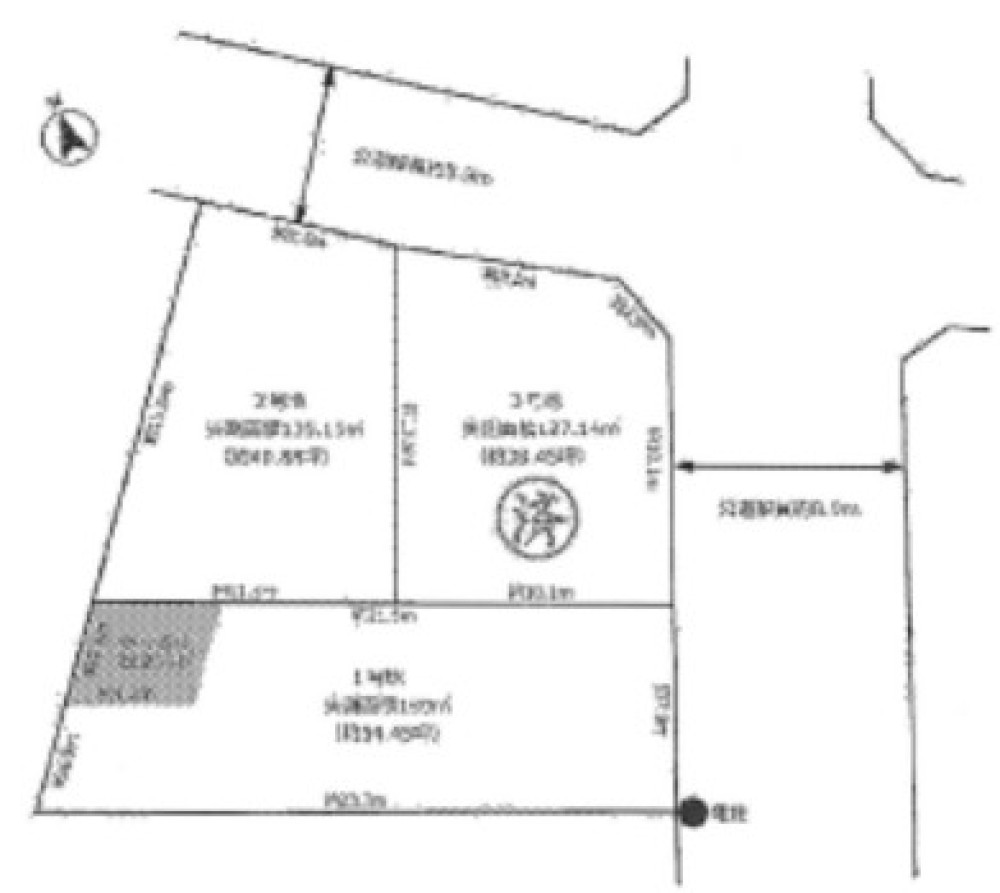 みよし市西陣取山　全3区画　1号地 画像1