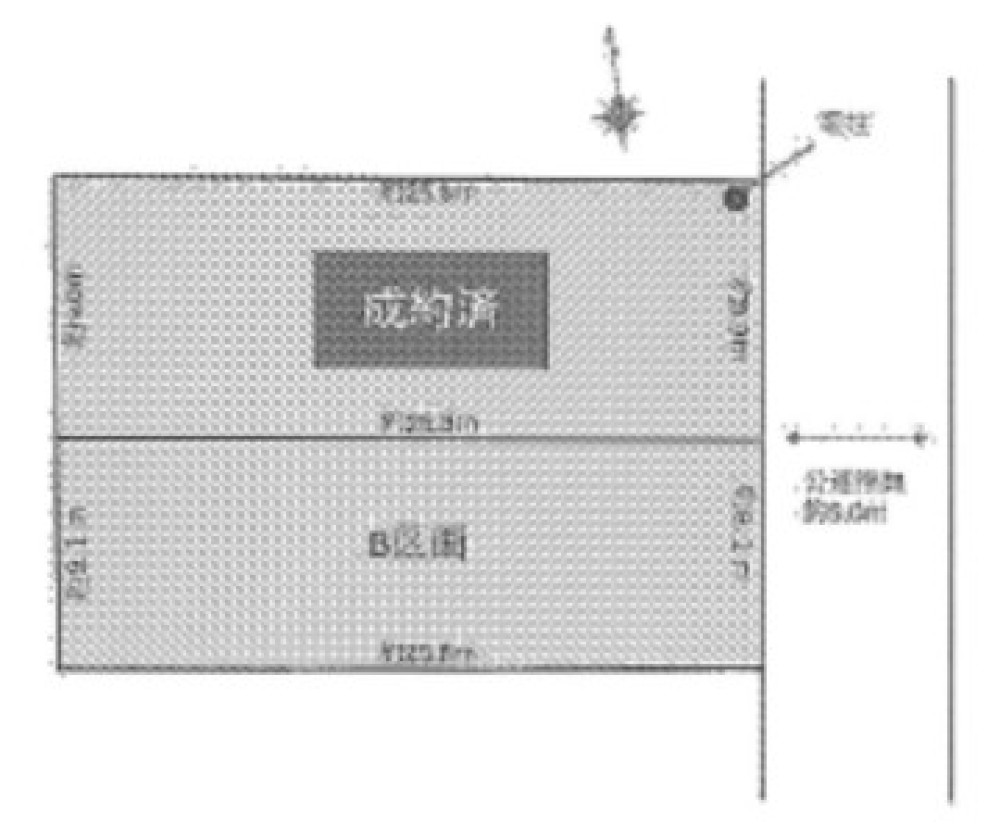 豊田市幸町　全2区画　B区画 画像1