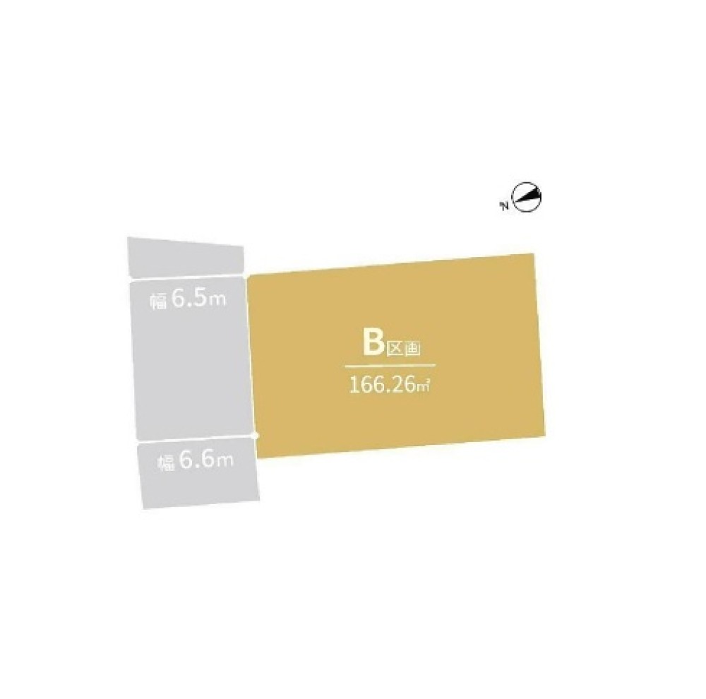 稲沢市平和町　全4区画　B区画 画像1