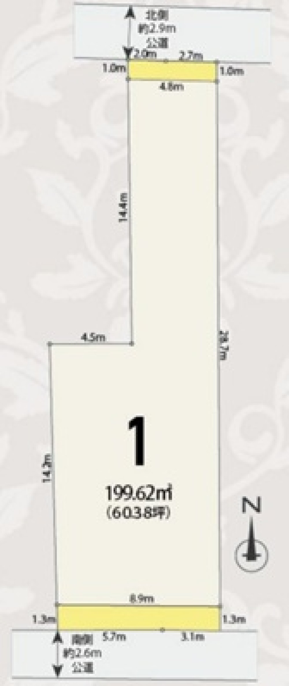 名古屋市中村区岩塚町城前　079①　全1区画　1号地 画像1