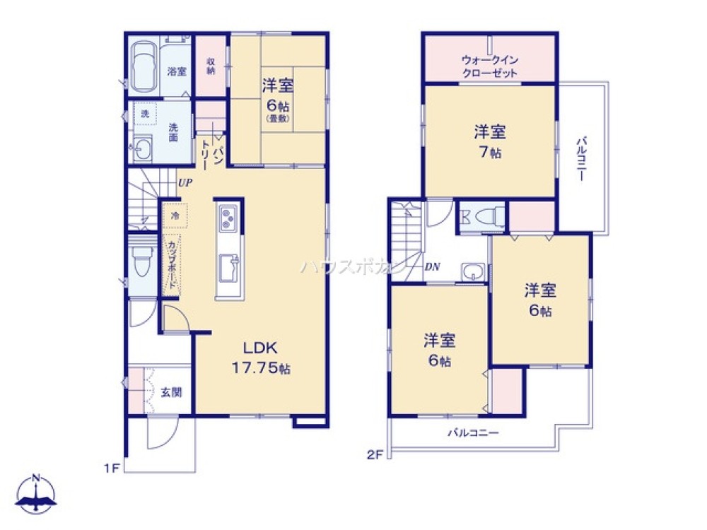 豊川市本野町東野添　全4棟　3号棟 画像3