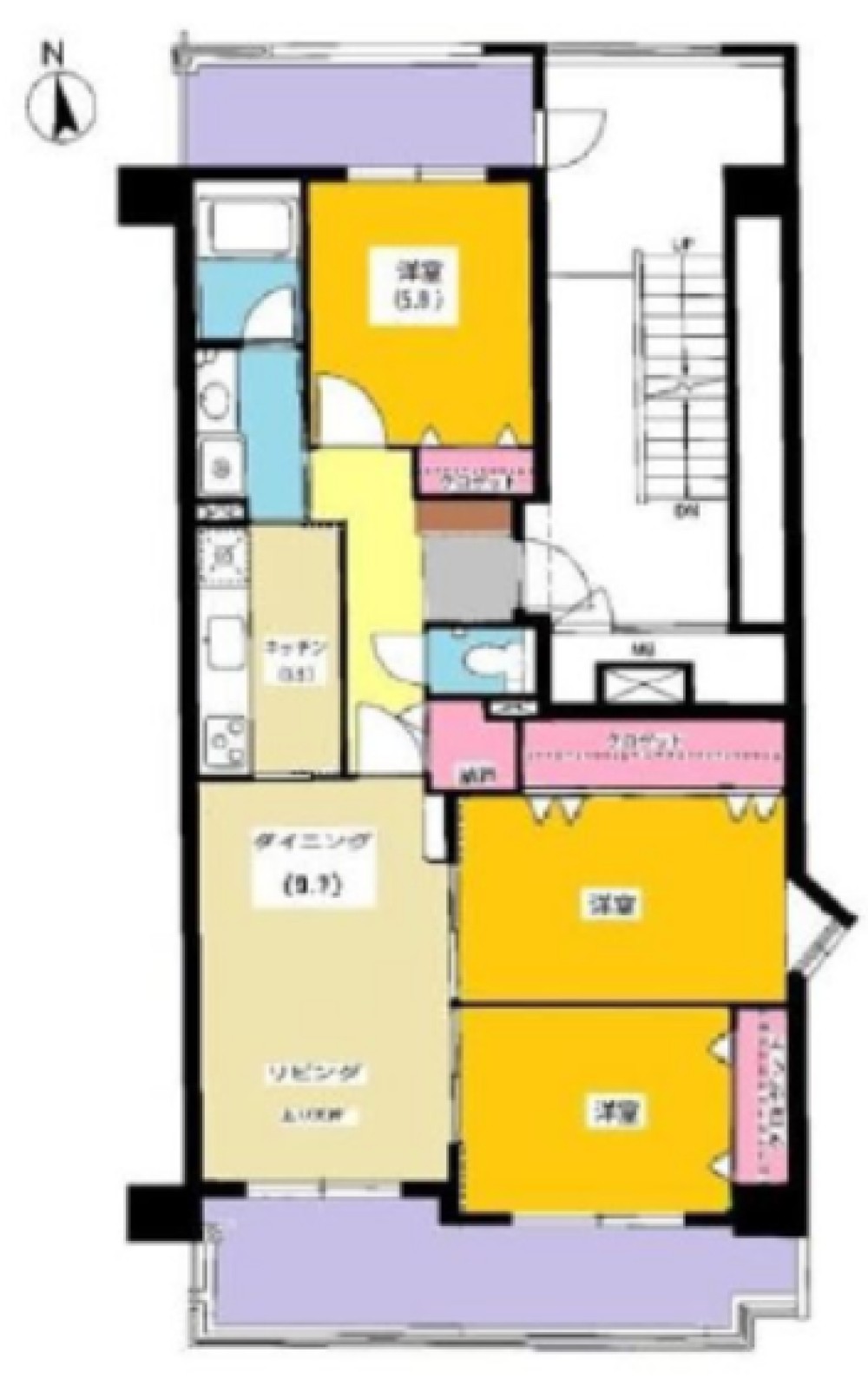 コープ野村新安城B棟 画像1