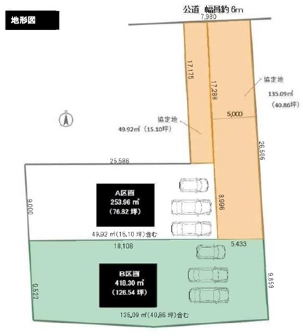 小牧市南外山　全2区画　B区画 画像1