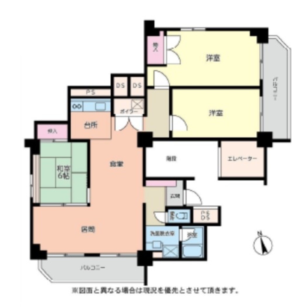 日車マンション平和が丘Ａ棟 画像1