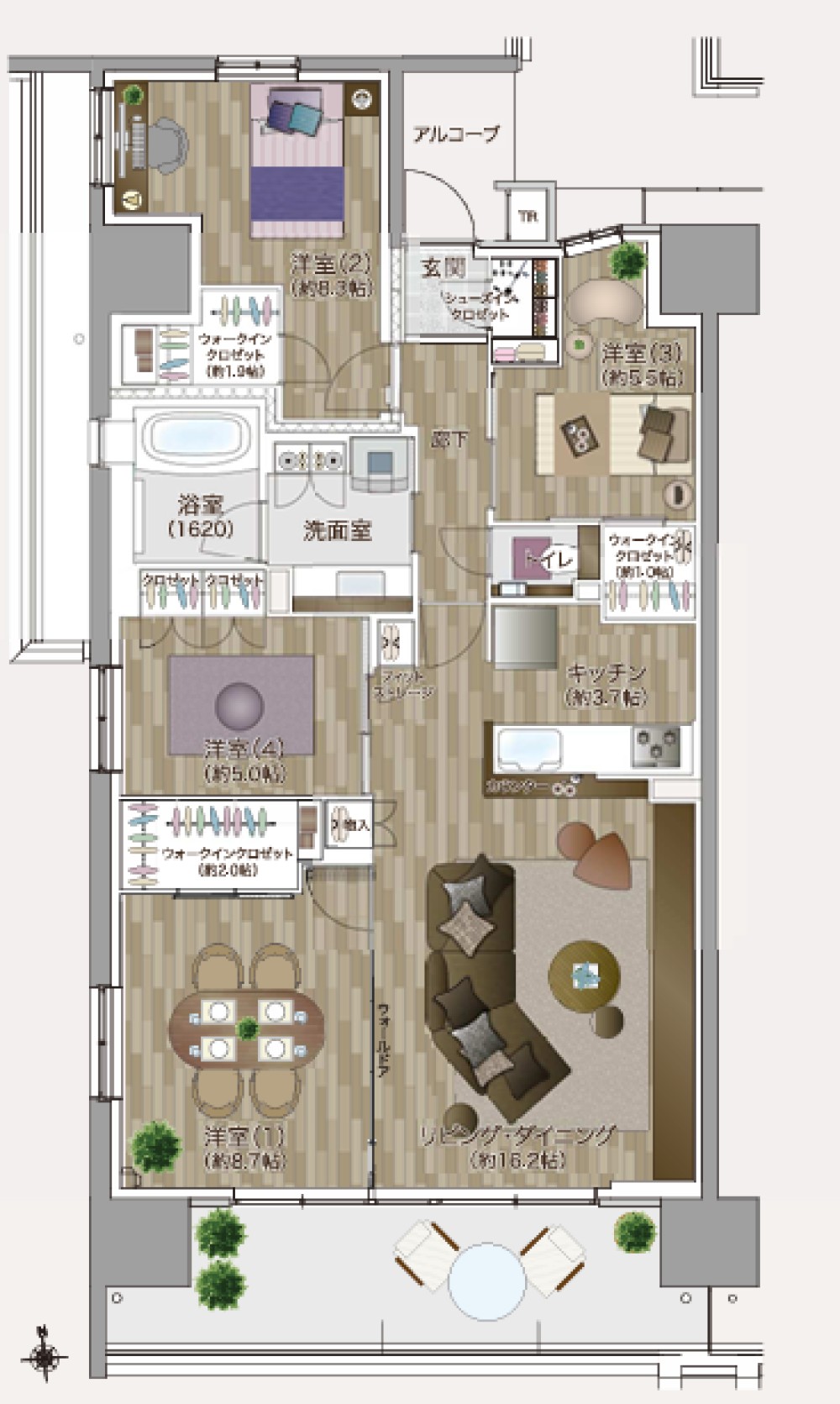 HONOKUNI　RESIDENCE　穂の国レジデンス 画像1
